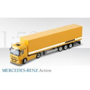 予約メルセデスベンツ アクトロス　2軸トラクター+ セミトレーラー 3軸 LIEBHERRリーブヘル...