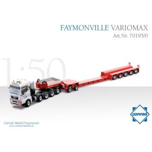 FAYMONVILLE VARIOMAX セミトレーラー MAN TGX 5軸 /CONRAD 1/...