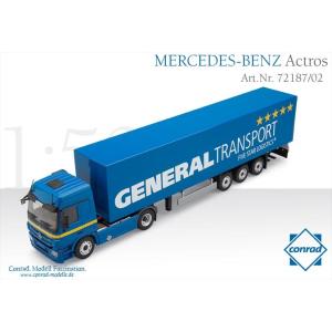 予約2012年発売予定 メルセデスベンツアクトロス セミトレーラー 3軸 GENERAL TRANS...