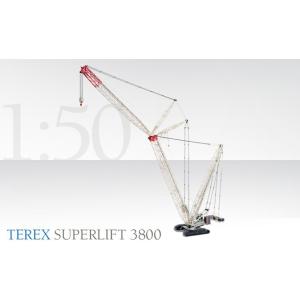 TEREX Superlift 3800 クローラークレーン/CONRAD　1/50 建設機械模型