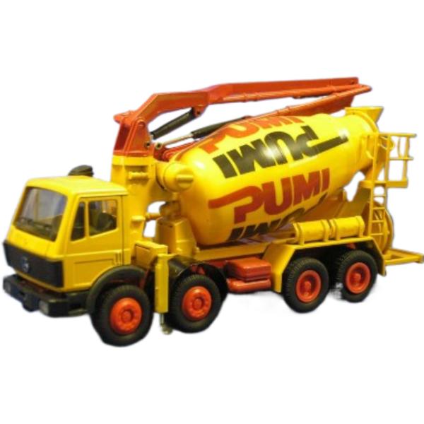 MB 4軸 セメントポンプ車 Pumi / CONRAD 1/50 建設機械模型 工事車両