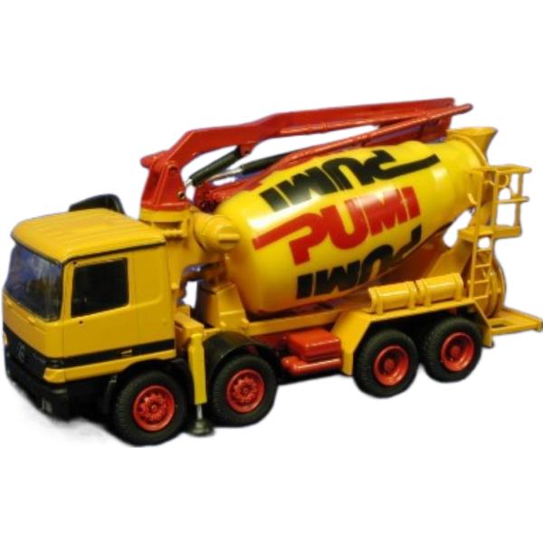 Actros Putzmeister コンクリートミキサー＆ポンプ車 / CONRAD 1/50 建...