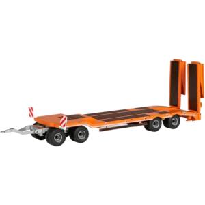 Schwarzmueller low loader低床トレーラー red トラック 模型 /Conr...