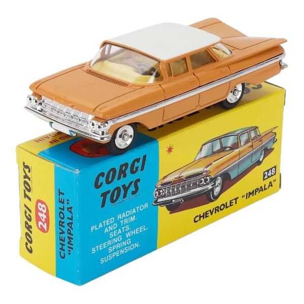 Chevroletシボレー Impala インパラ 1959 ライトブラウン ホワイト / Corg...