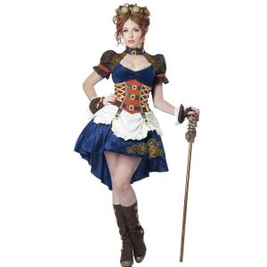 スチームパンクのコスチューム5点セット イベント仮装コスチューム コスプレ ・ハロウィン・大人女性用...