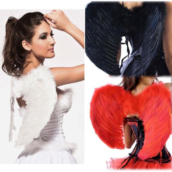 LC81250天使の羽根　エンジェル 3カラー 　仮装コスチューム 小物アクセサリー コスプレ・ハロ...