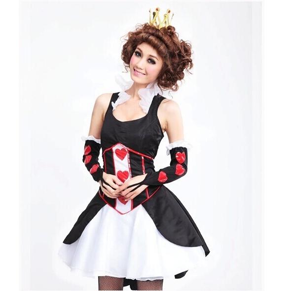 958アリスインワンダーランド　トランプ仮装コスチューム コスプレ・ハロウィン・女性大人用