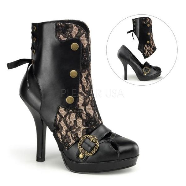 CTHULHU-62ブーツ 4.5インチ(約11.5cm) ハイヒール  /Pleaserプリーザー...