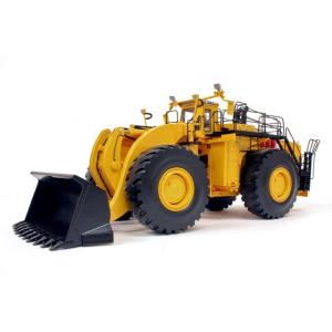 LeTourneauルターナ L-1850 ホイールローダー黄色バージョン　建設機械模型　ミニチュア...