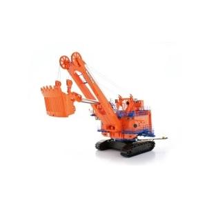 Bucyrusビサイラス 495HR 大型ケーブルショベル オレンジバージョン　建設機械模型　ミニチ...