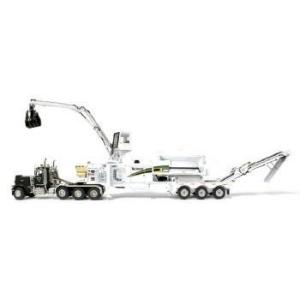 Vermeerヴァーミヤー TG7000 木材破砕機 ホワイト+ Peterbilt 379 4軸　...