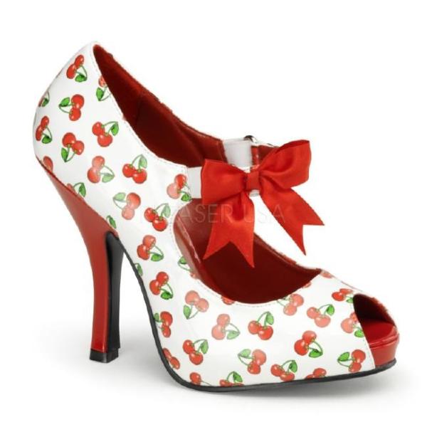 CUTIEPIE-07　4.5インチ(約11.5cm) ハイヒール パンプス メリージェーン　リボン...
