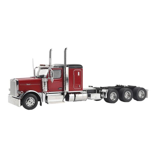 ピータービルト Peterbilt 589 トライデムトラクター レッド / Diecast Mas...