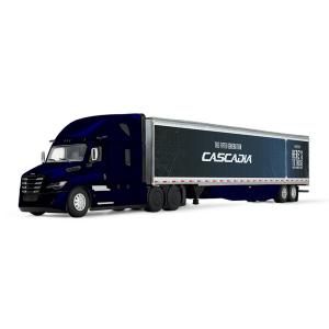 Freightlinerフレイトライナー カスカディア トレーラー トラック 働く車 模型 / DC...