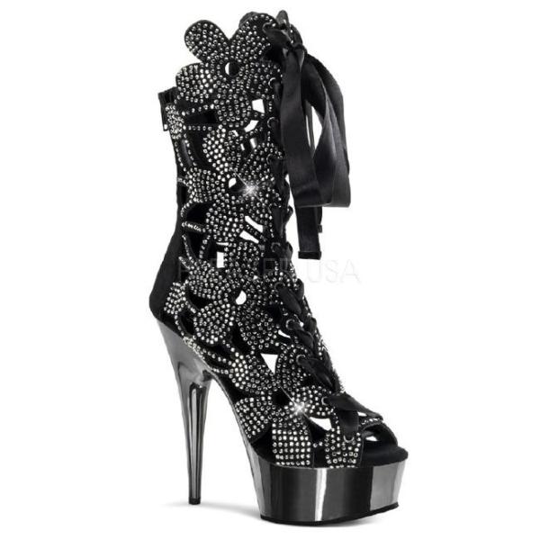 DELIGHT-600-36　6インチ(約15cm) ハイヒール ブーツ　ブーティー　/Please...