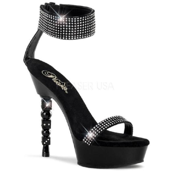 DICE-616 5.5インチ(約14cm)ハイヒール　ピンヒール ミュール厚底サンダル /Plea...