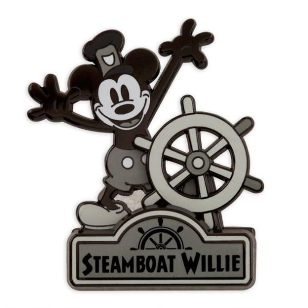 ミッキーマウス as Steamboat Willie ピン ? Disney100 ? 限定リリー...