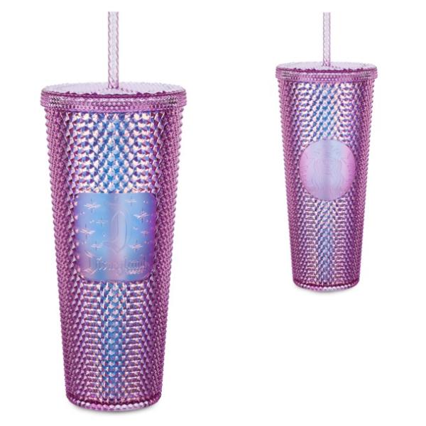 ディズニーランド ジオメトリック スターバックス タンブラー ストロー付き ? ピンク/ディズニース...