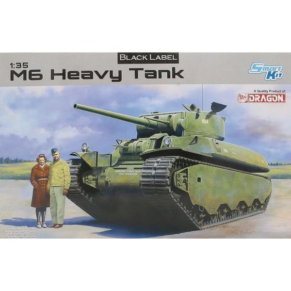 M6 Heavy Tank 重戦車 組み立てプラモキット模型 /Dragonドラゴン 1/35