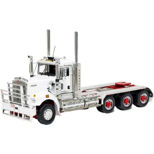Kenworth C509 デイキャブ トライドライブ ホワイト トラック / DRAKE 1/50...