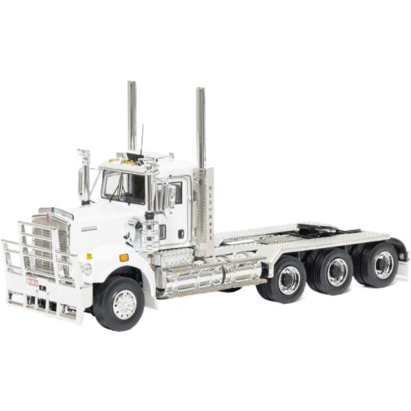 Kenworth C509 デイキャブ トライドライブ ホワイト トラック / DRAKE 1/50...