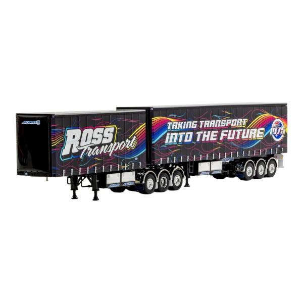 Ross Transport Eziliner Bダブルセット トレーラー / Drake 1/50...