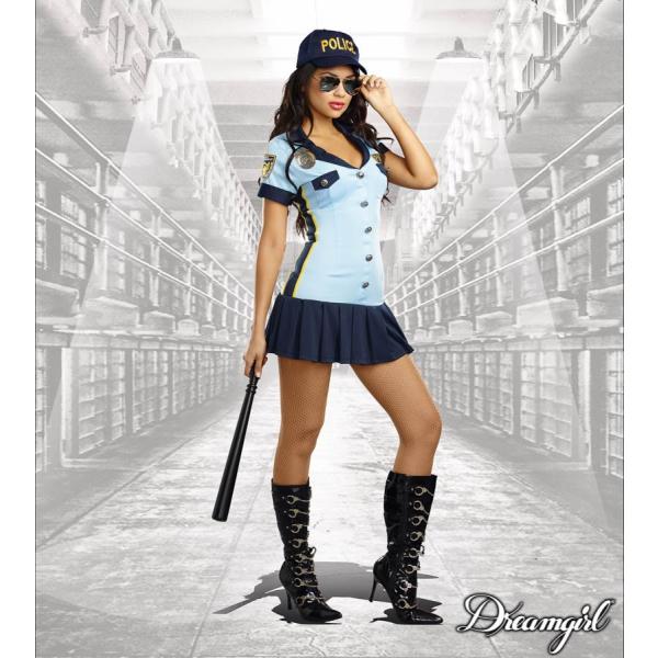 クリミナリー・セクシー　 大人女性  3点セット コスチューム コスプレ衣装　(二次会、結婚式、仮装...