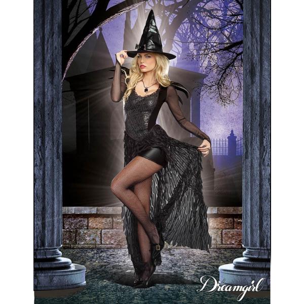 魅惑の魔女コスチューム２点セット仮装コスチューム コスプレ /ドリームガール・仮装・ハロウィン・女性...