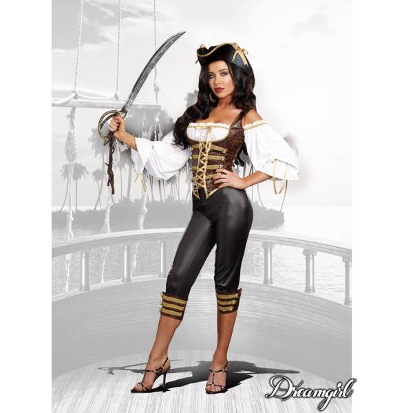 航海好きなパイレーツコスチューム３点セット仮装コスチューム コスプレ /ドリームガール・仮装・ハロウ...
