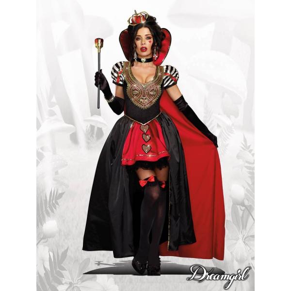 ハートの女王コスチューム３点セット仮装コスチューム コスプレ /ドリームガール・仮装・ハロウィン・女...