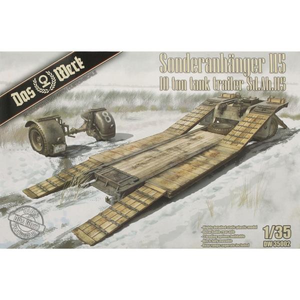 Sonderanhaenger 115 10t Tank Trailer Sd.Ah.115 プラモ...