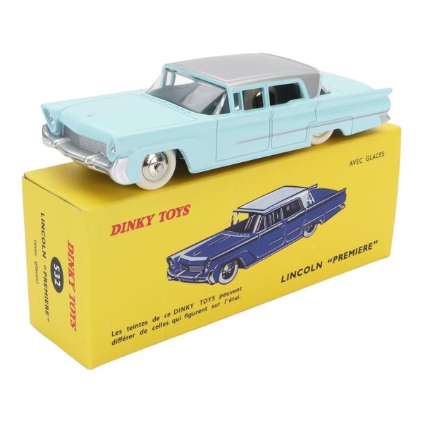 Lincoln Premiere 1955 ライトブルー/シルバー DINKY ATLAS / ED...