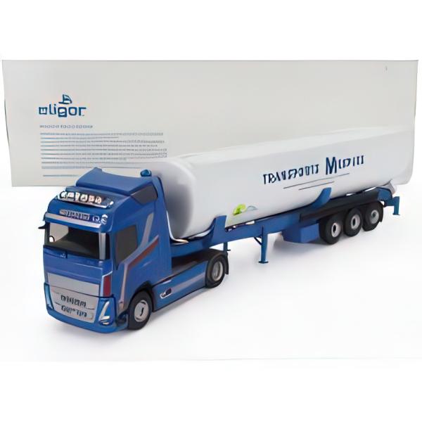 ボルボ FH4 タンクローリー 2020 青白 ELIGOR 1/43