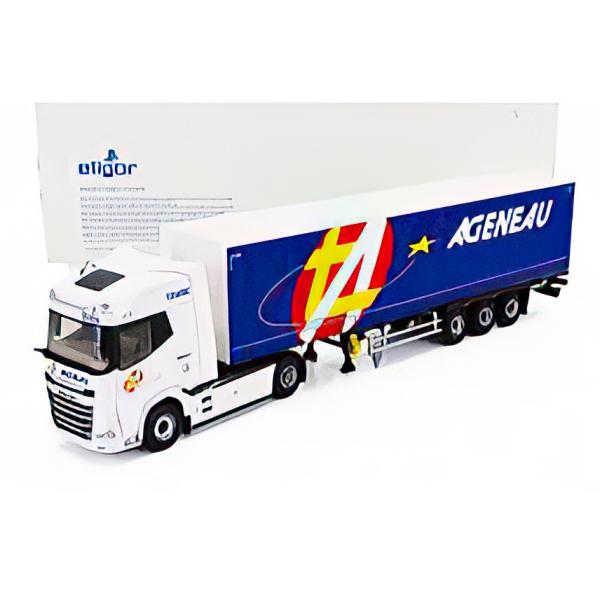 DAF XG AGENEAU 2021 ホワイト/ブルー ELIGOR 1/43
