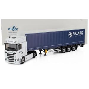 SCANIA S500 TRUCK PICARD TRANSPORTS 2021 ホワイト/ブルー ...