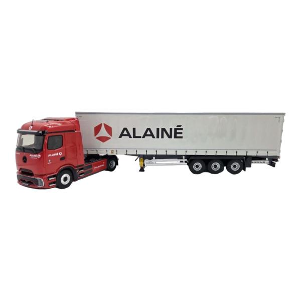 Alaine Group メルセデス・ベンツ E Actros カーテンサイド セミトレーラー トラ...