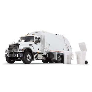 Mack Granite MP McNeilus リアロード &amp; ゴミカート付 建設機械模型 / F...