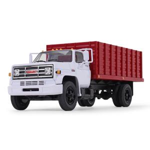 1970s GMC 6500 Grain トウモロコシ積載 ホワイト &amp; レッド 建設機械模型 / ...