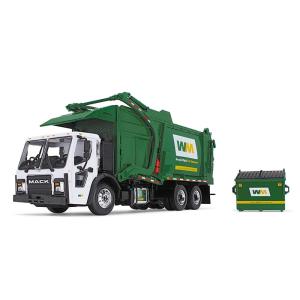 廃棄物管理 Mack LR McNeilus Meridian フロントローダー 建設機械模型 / ...