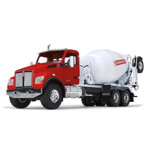 Kenworth T880S McNeilus Bridgemaster レッド &amp; ホワイト 建設...