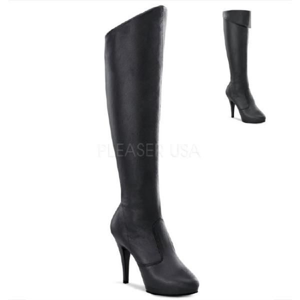 FLAIR-2010 4.5インチ(約11cm) ハイヒール ブーツ /Pleaserプリーザー パ...