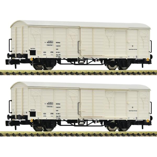 Nゲージ 鉄道模型 貨車 Fleischmann フライシュマン DR 有蓋車セット 2両セット E...