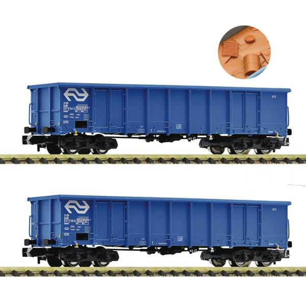 Nゲージ 鉄道模型 貨車 Fleischmann フライシュマン NS 無蓋車 2両セット Eano...