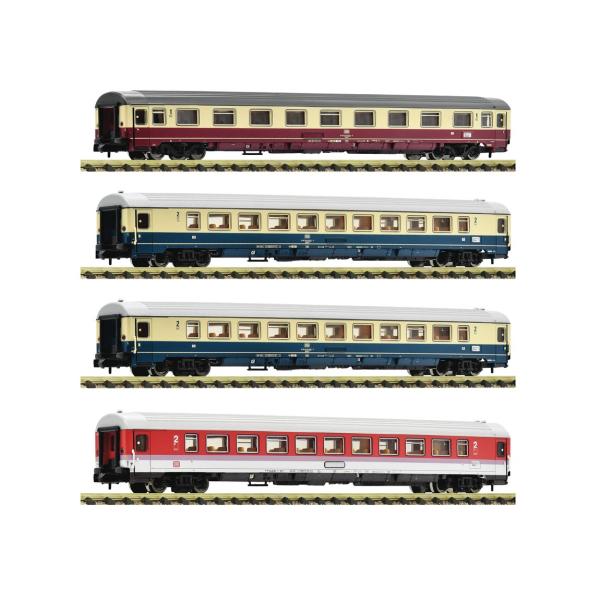 Nゲージ 鉄道模型 客車 Fleischmann フライシュマン DB 客車 4両セット Frans...