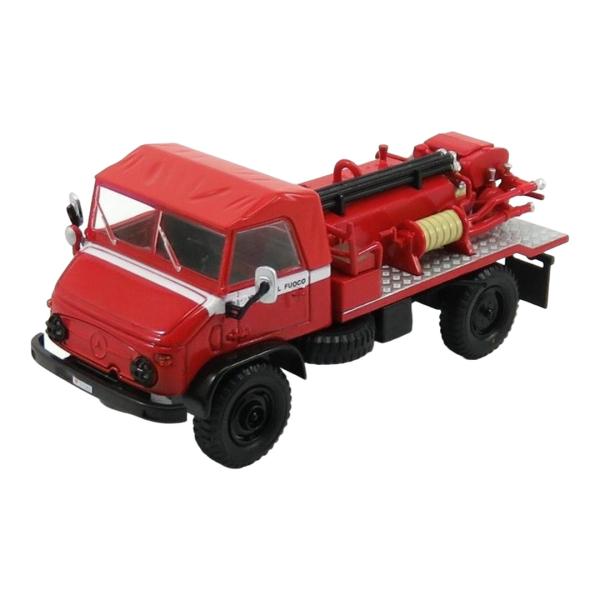 Mercedes Benz Unimog 404 消防車 1960 レッド / EDICOLA 1/...