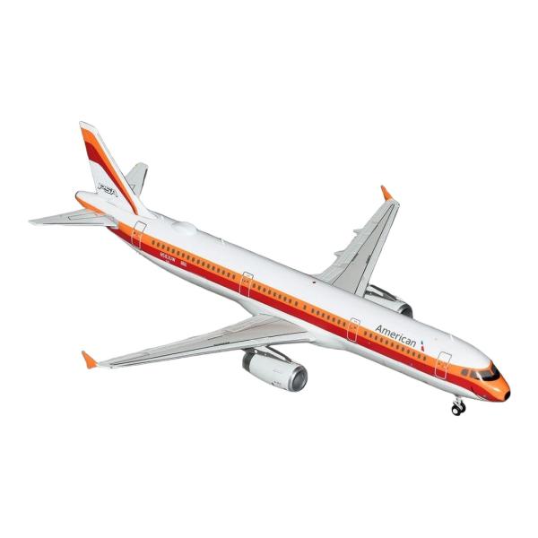American Airlines エアバス A321-200 N582UW PSAレトロ塗装 Ge...