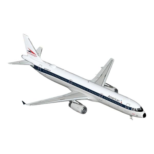 American Airlines エアバス A321-200 N579UW アレゲニーレトロ塗装 ...