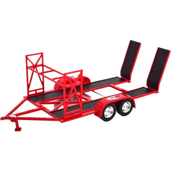 So Calソーカル Trailer setトレーラーセット レッド / GMP 1/18 ミニカー