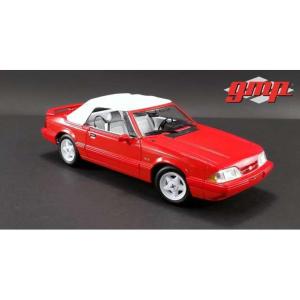 1992 Ford Mustang LX Convertible, red with white i...