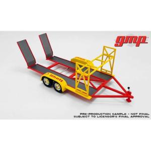 GMP タンデムカートレーラー シェルオイル イエローレッド/GMP 1/18ミニカー
